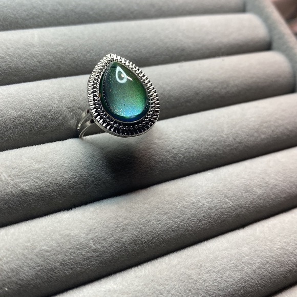 New Teardrop Pear Shaped Mood Ring - Picture 7 of 7